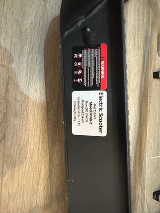 Patinete eléctrico casi nuevo