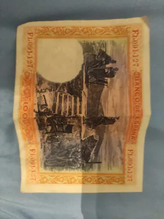 Billete 100 pesetas Banco de España 1925