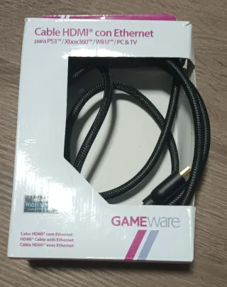Cable HDMI con Ethernet GAMEware