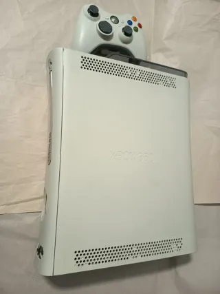 Consola Xbox 360 Blanca/Transparente Libre