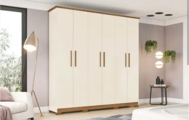 Armario vestidor 6 puertas. Nuevo, sin desembalar.