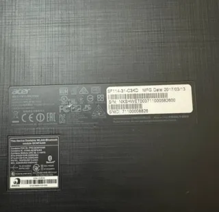 Acer Swift 1 SF114-31 Notebook