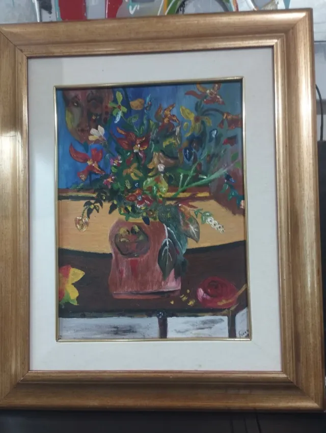 Quadro a olio Vintage 