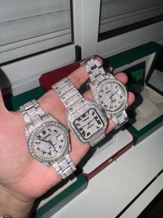 Reloj Cartier Santos VVS
