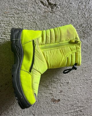 Dopo sci bambini giallo fluo