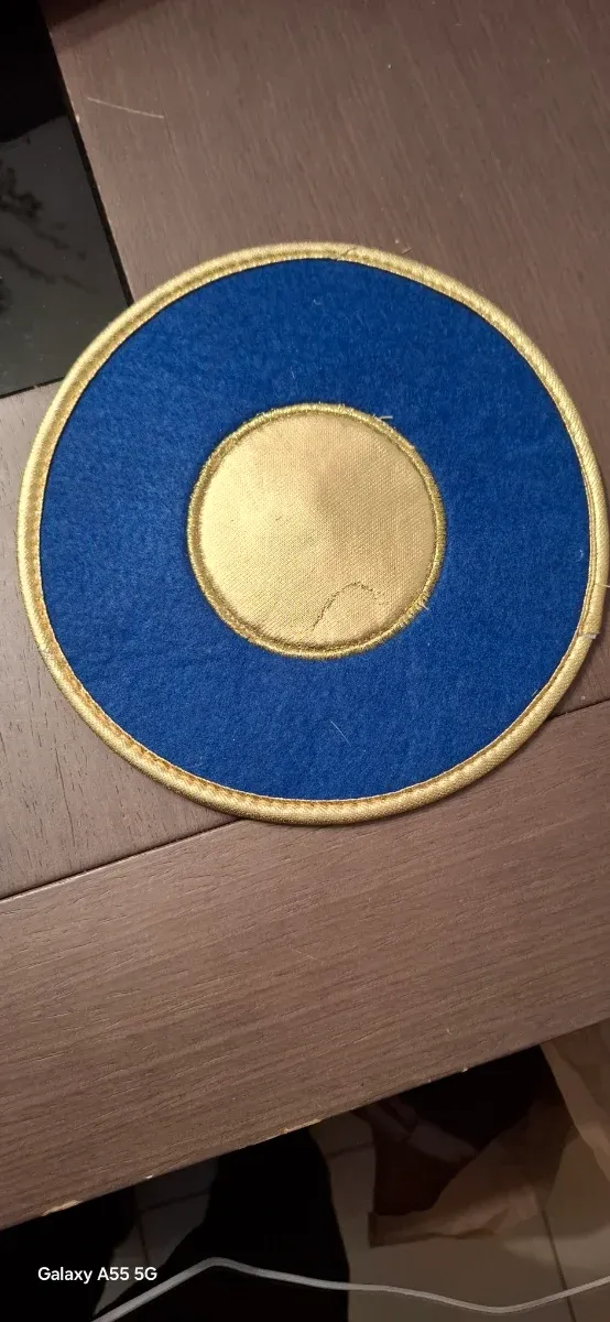 Disfraz caballero capa y escudo azul