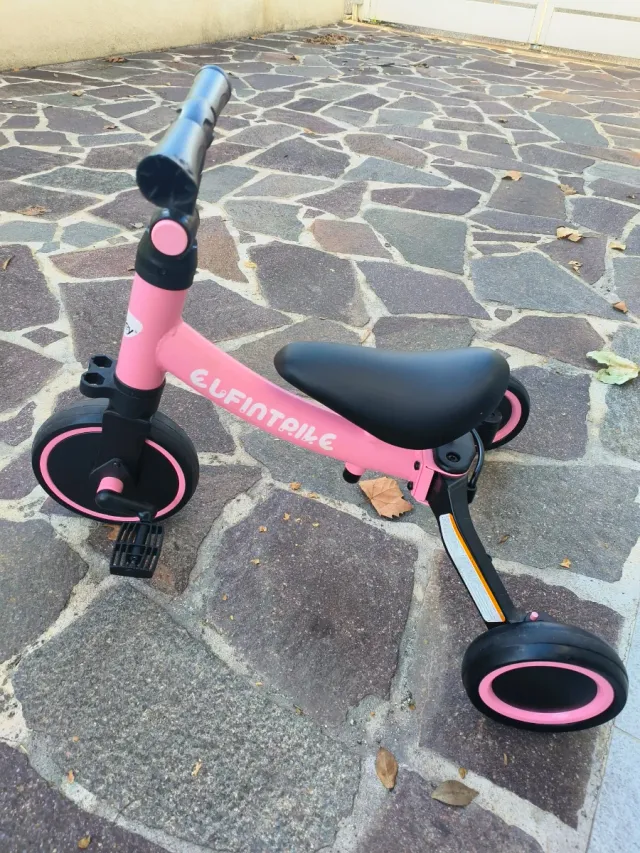 Triciclo 2-in-1 Bike Rosa