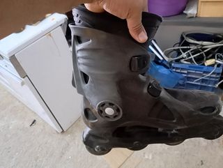 Zapatos de patinar en línea negros