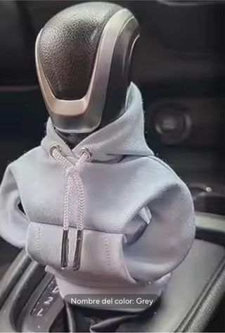 Sudadera para palanca de cambios gris