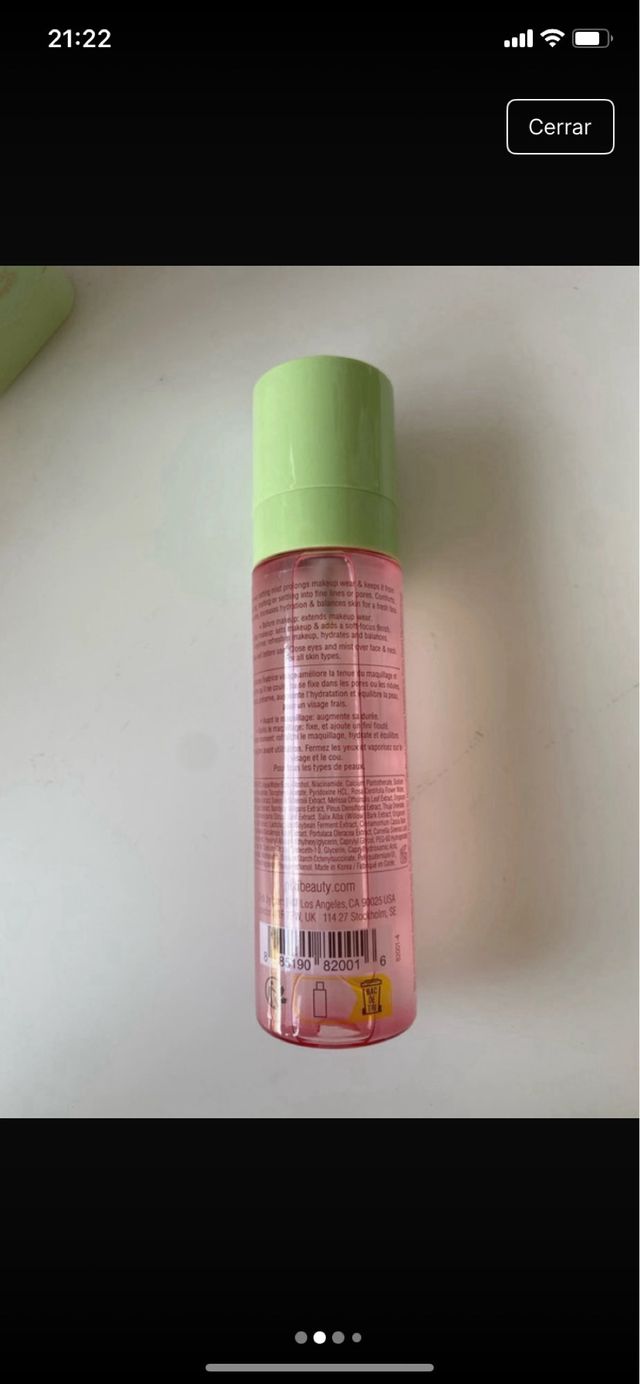 Pixi Makeup Fixing Mist Fijador Maquillaje