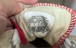 zapatillas Converse rojos