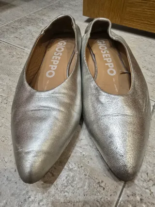 Bailarinas Gioseppo plateadas