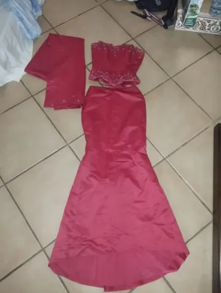 Vestido 3 piezas fiesta/boda