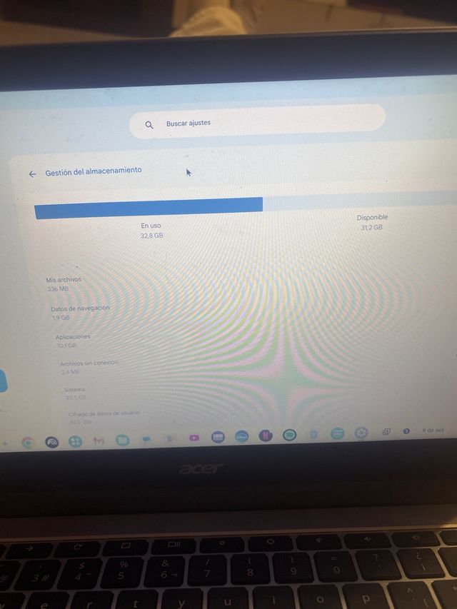Acer Chromebook 314 Full HD 14 Plata 8 RAM 64 GB