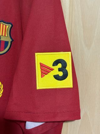 Camiseta FC Barcelona Messi Triplete ORIGINAL