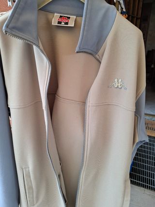 Felpa Kappa Beige/Blu Taglia M