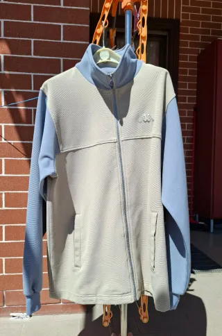 Felpa Kappa Beige/Blu Taglia M