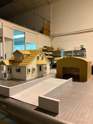Maqueta Casa Fast & Furious 1:10