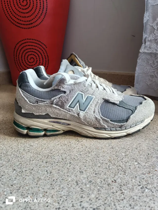 New Balance 2002R Protection Pack Gris/Verde