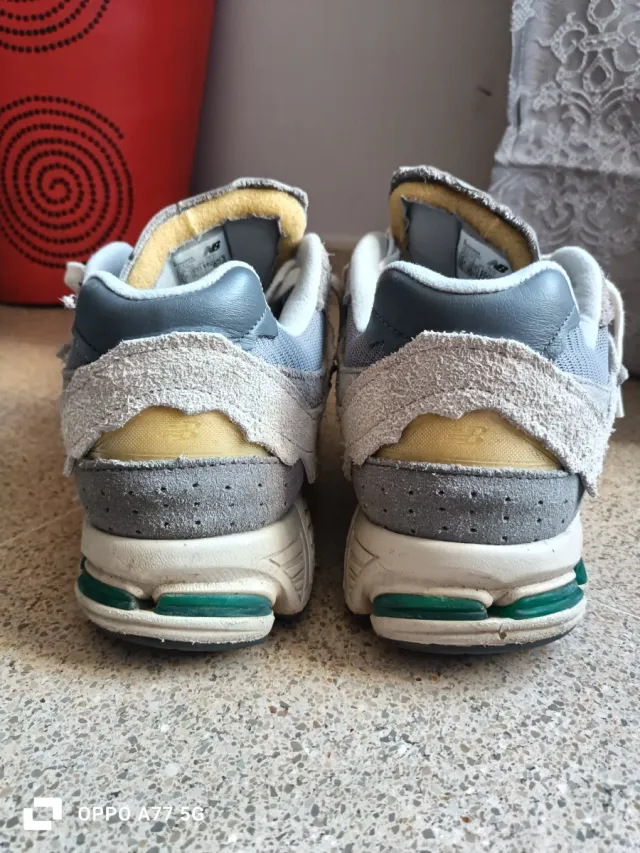 New Balance 2002R Protection Pack Gris/Verde