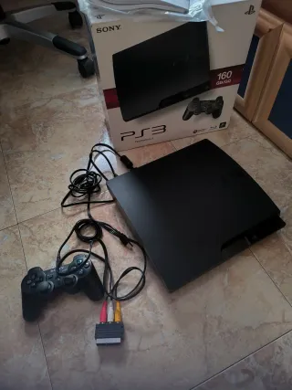 Consola PlayStation 3 (PS3) negra 160gb CECH-3004A
