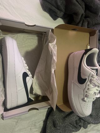 Zapatos Nike Air Force 1 Blanco y Negro