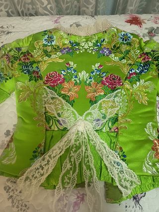 Traje Fallera Siglo XVIII Verde