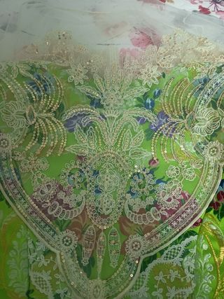 Traje Fallera Siglo XVIII Verde
