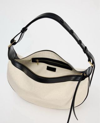 Bolso Zara Beige y Negro