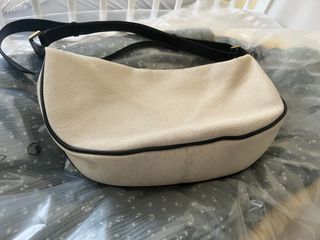 Bolso Zara Beige y Negro