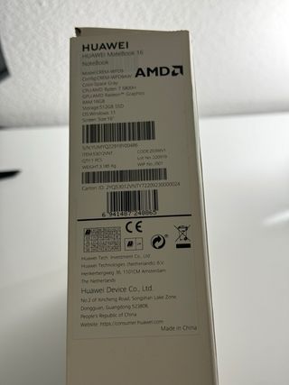 Huawei Matebook 16 | Ryzen 7