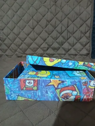 Set 4 scatole regalo natalizie