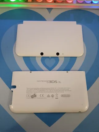 ORIGINAL | Carcasa Exterior Nintendo 3DS XL Blanca