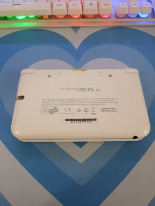 ORIGINAL | Carcasa Exterior Nintendo 3DS XL Blanca