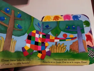 Cuento Elmer y los Colores
