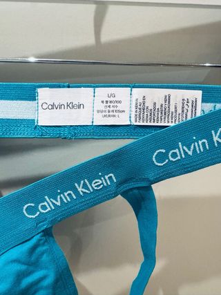 Jockstrap verde de Calvin Klein