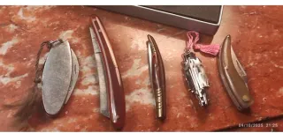 5 Mini coltellini da collezione Virginia