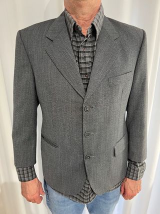 Americana El Corte Inglés gris hombre