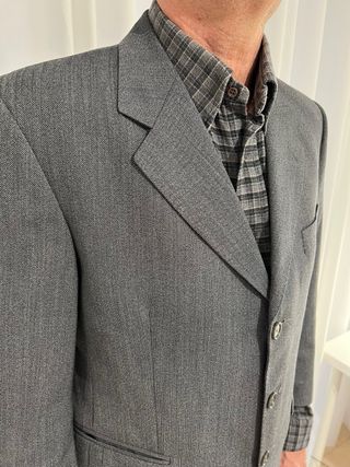 Americana El Corte Inglés gris hombre