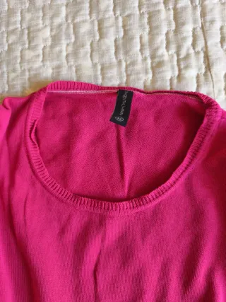 Maglione donna rosa leggero