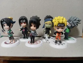 Lote Figuras Naruto Shippuden 8cm B