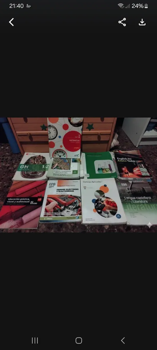 Libros de 1°Eso