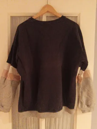 Sudadera Pull&Bear bloques de color