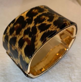 Bracciale rigido metallo animalier