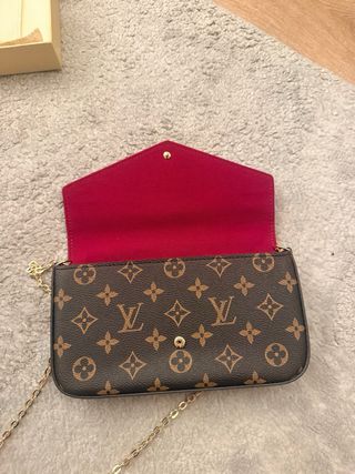 Bolso Louis Vuitton Marrón y Dorado