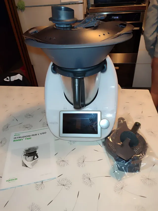 Bimby TM6 perfetto+ accessori+coprilama+cuoci riso