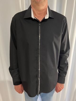 Camisa Sergio Vitti Negra Talla L