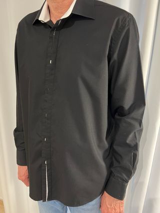 Camisa Sergio Vitti Negra Talla L