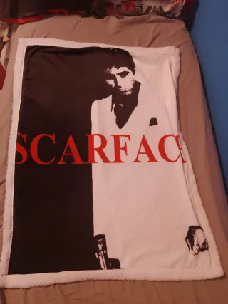 Plaid Scarface Fleece