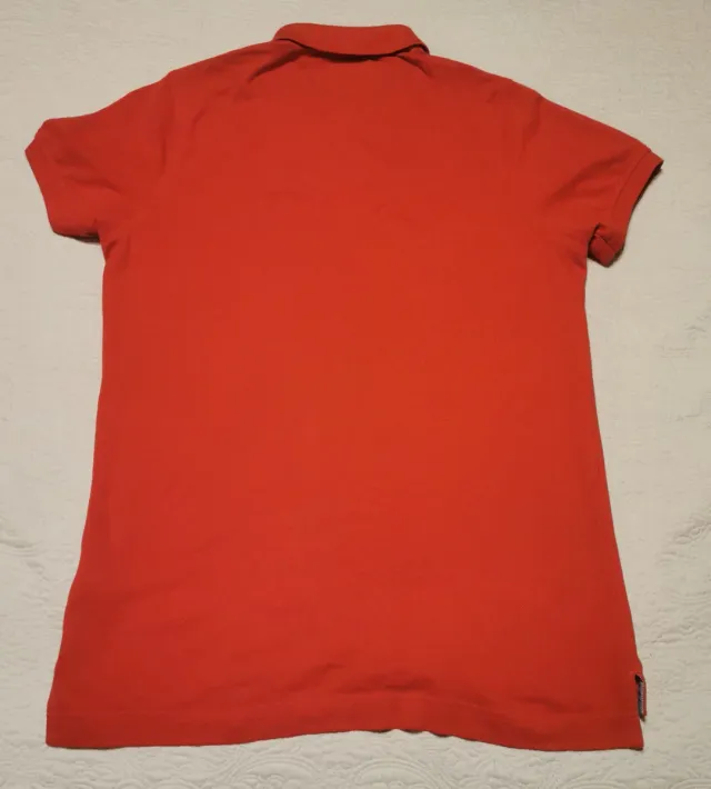 Polo Tommy Hilfiger slim fit rojo talla M